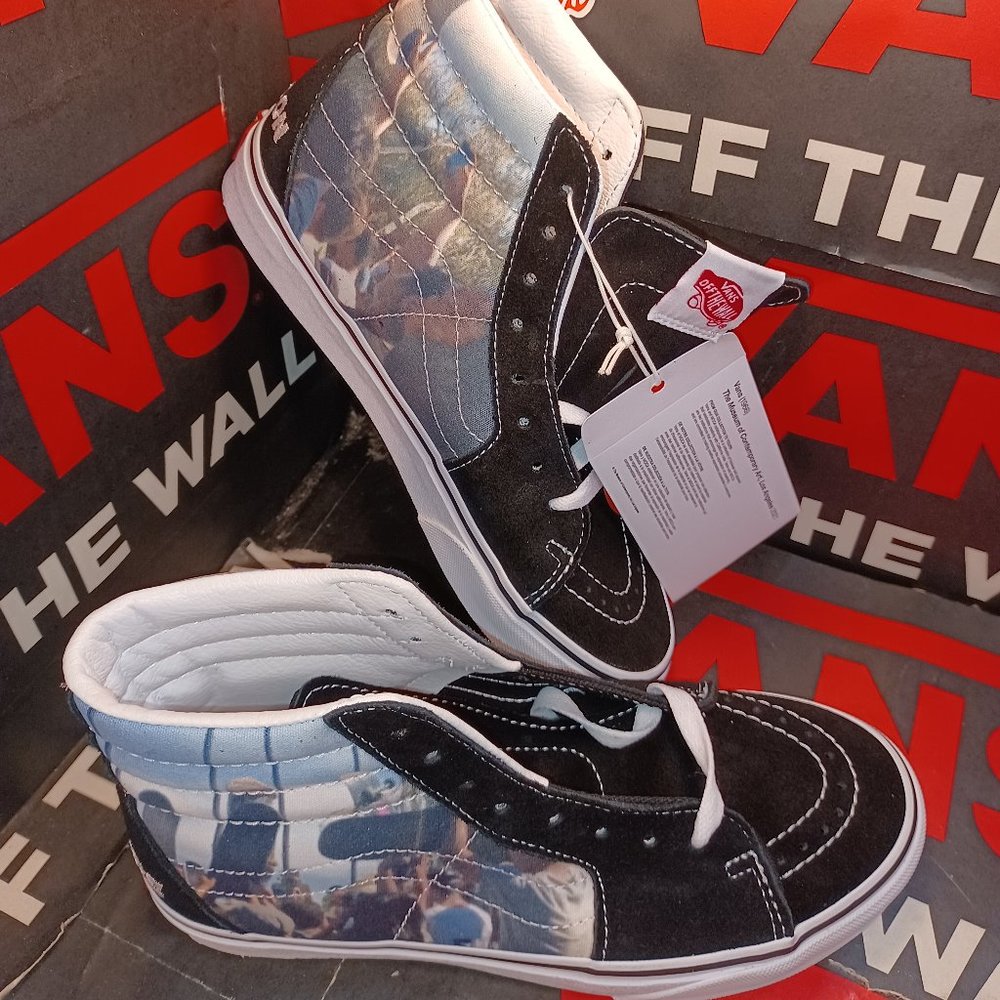 Vans Sk8-Hi MOCA Frances Stark Poets On The Pyre Size US Men's 11.5  VN0A5KRHA55